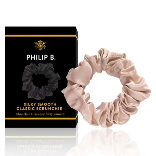 Philip B Classic Champagne Scrunchie