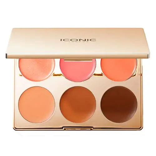 Iconic London Multi-Use Cream Blush Bronze 6 x 3.2g