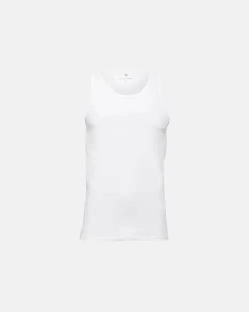 Økologisk bomuld, Tanktop, Hvid