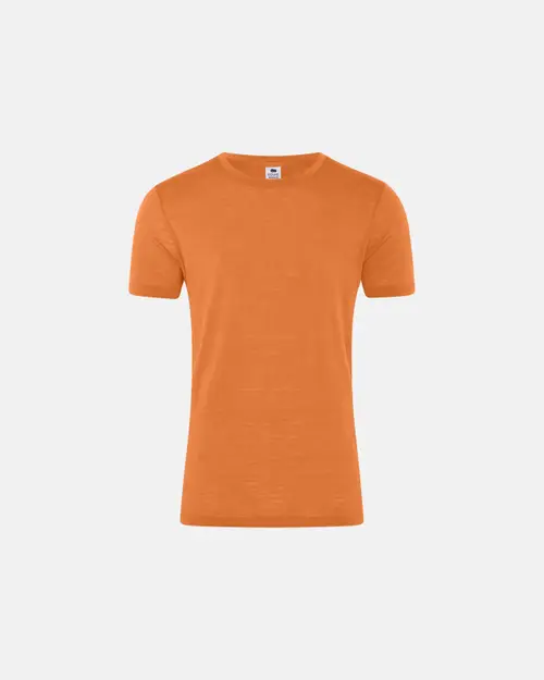 Økologisk uld, T-shirt, Orange