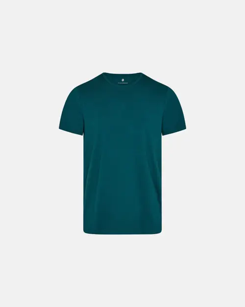 Bambus, T-shirt o-neck, Grøn