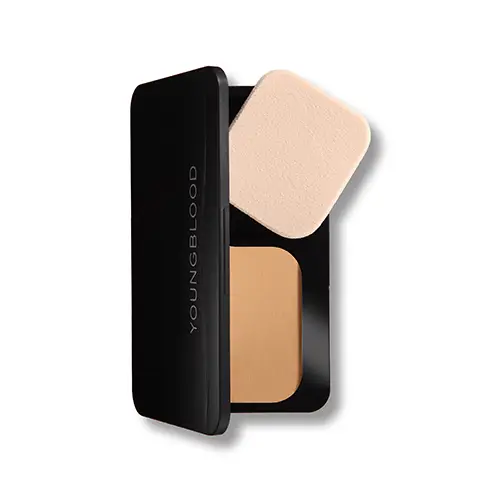 Youngblood Pressed Mineral Foundation, Warm Beige, 8g