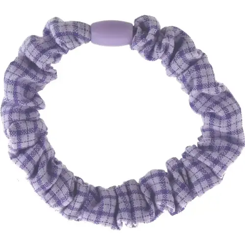 By Stær IBI Scrunchie Checkered - Purple