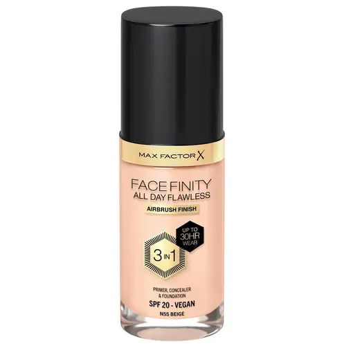 Max Factor All Day Flawles 3in1 Foundation N55 Beige