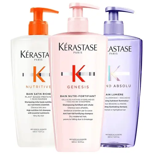 3 x Kerastase 500 ml - Vælg Variant