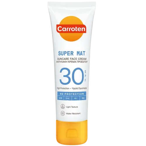 Carroten Face Super Mat Cream SPF 30 - 50 ml