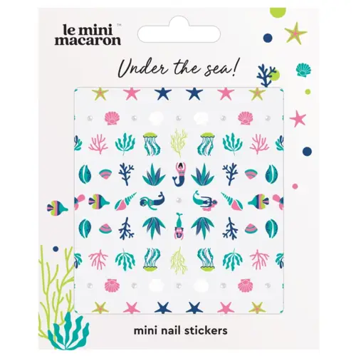 Le Mini Macaron Nail Art Stickers - Under The Sea