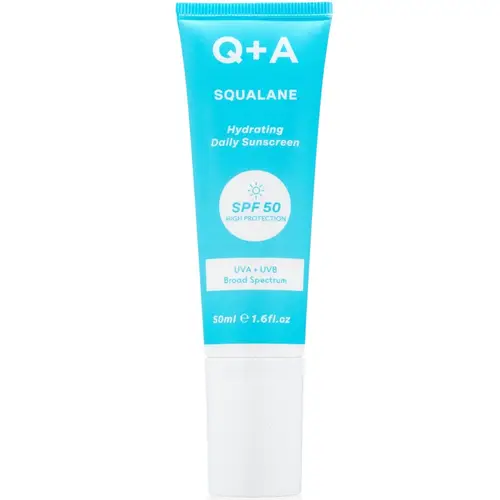 Q+A Squalane Hydrating Face Sunscreen SPF 50 - 50 ml