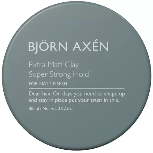 Bjorn Axen Extra Matt Clay Super Strong Hold 80 ml