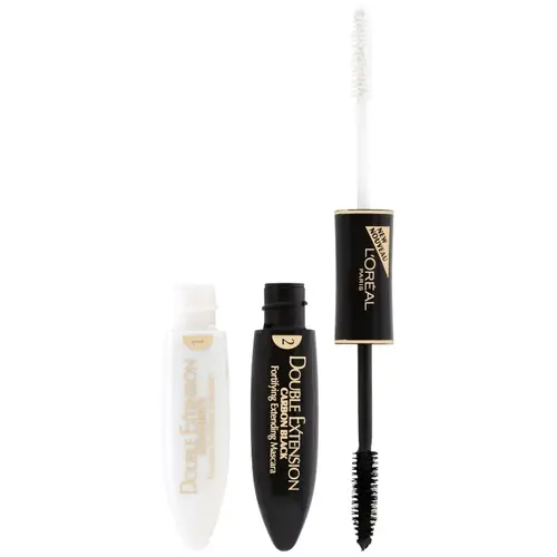 L&#39;Oreal Paris Cosmetics Double Extension Mascara 2 x 6 ml - Extra Black