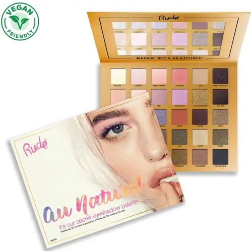 Rude Cosmetics 30 Eyeshadow Palette - Au Naturel