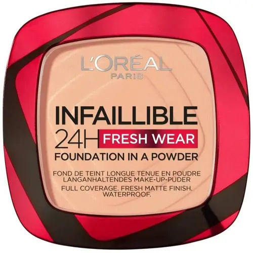 L&#39;Oreal Paris Cosmetics Infaillible 24h Fresh Wear Powder Foundation 9 gr. - 245 Golden Honey