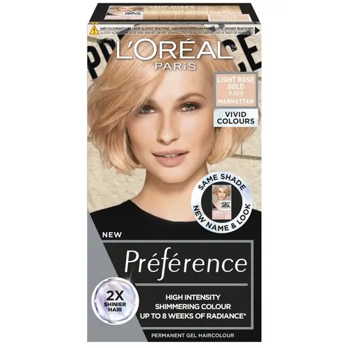 L&#39;Oreal Paris Preference Vivid Colors - 9.023 Light Rose Gold