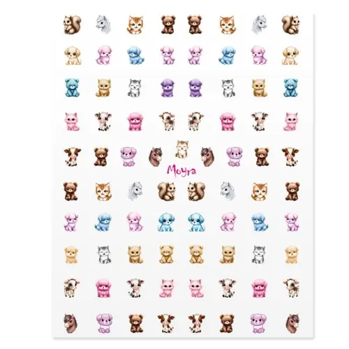 Moyra KIDS Nail sticker No. 04