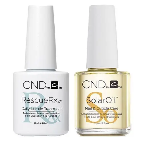 CND Rescue RXx Daily Keratin Treatment + SolarOil 15 ml