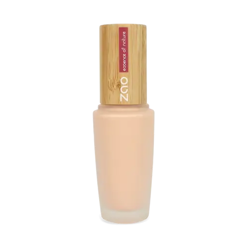 ZAO, Økologisk Silk Foundation, 814 Pink Beige, Flydende, 30ml