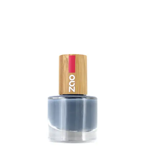 ZAO, Naturlig Neglelak 670 Blue Grey, 8 ml