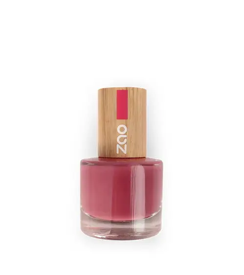 ZAO, Naturlig Neglelak 671 Rosewood, 8 ml