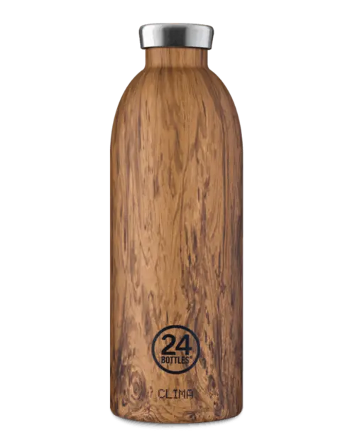 24Bottles termo drikkedunk - 850 ml - Sequoia Wood