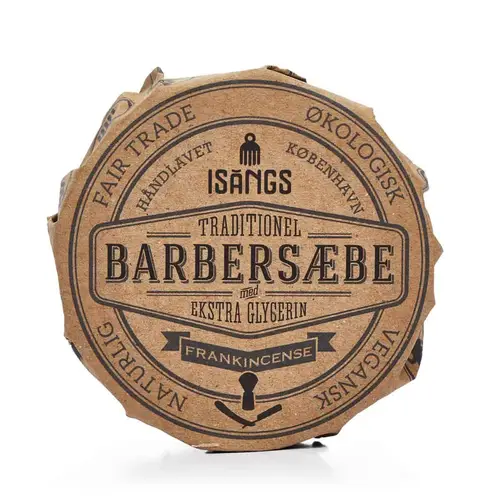 Barbersæbe fra Isangs - Frankincense - 70 g.