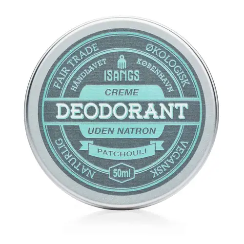 Creme deodorant uden natron - Patchouli - 50 ml