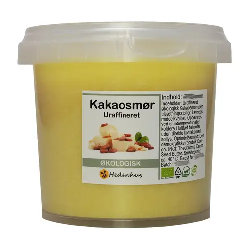 Økologisk kakaosmør - Duftreduceret - 100 g