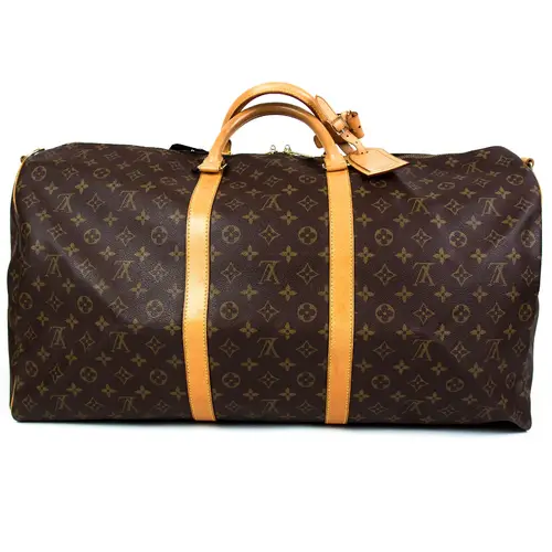 Louis Vuitton Keepall 60 med skulderstrop