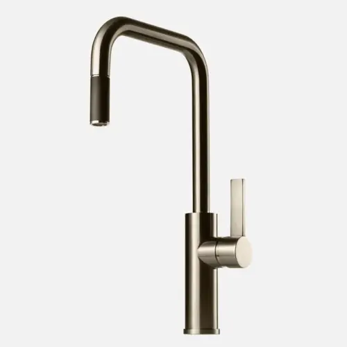 Tapwell ARM985 køkkenarmatur m/udtræk - brushed platinum