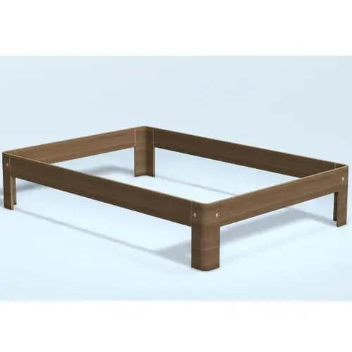 Auping Auronde natural walnut - 120x200 cm. - Mellem model