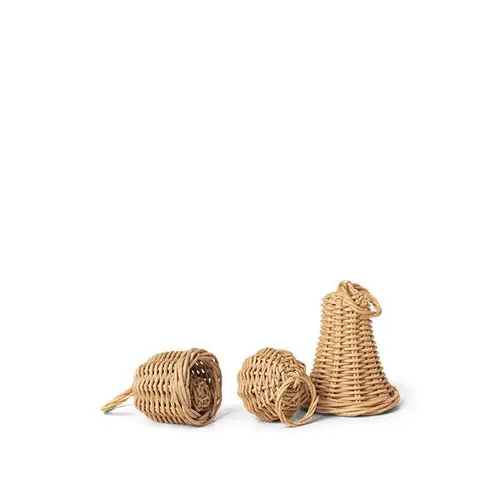 Ferm Living Braided Bell Baubles - Set of 3