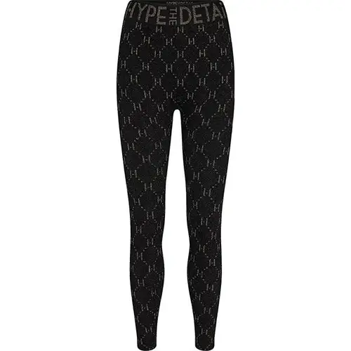 HYPE THE DETAiL legging w/lurex - Black