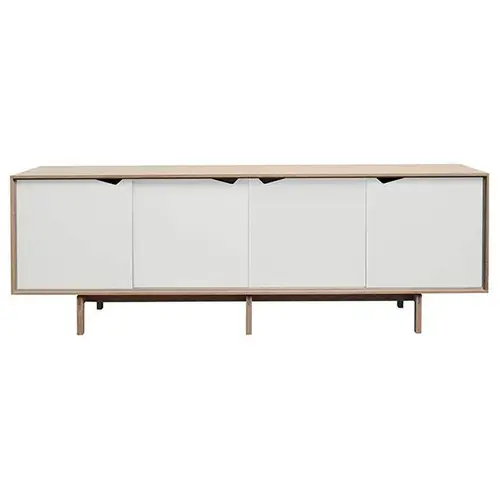 Andersen Furniture S1 Sideboard eg sæbe - hvide fronter