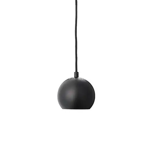 Frandsen ball pendel Ø12 - Matt black