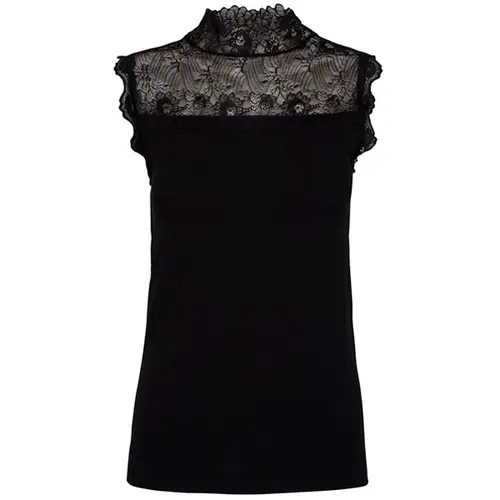 Minus Vanessa high neck top - Black