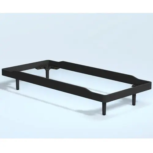 Auping Noa sengeramme -100x210 cm. - Midnight Black Oak - Lav uden hjul