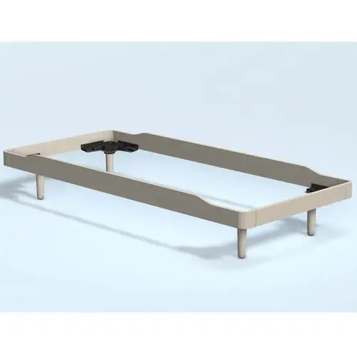 Auping Noa sengeramme -100x210 cm. - Soft White Oak - Lav uden hjul