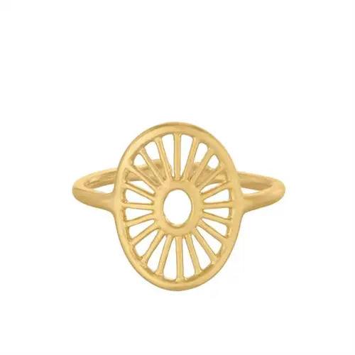 Pernille Corydon small daylight ring - forgyldt