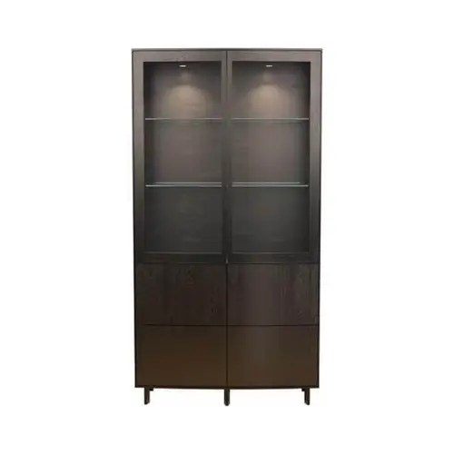 Skovby SM410 vitrine - Sort eg