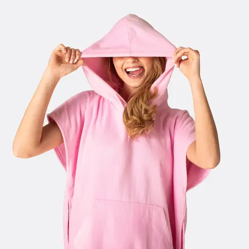 Tyggegummi Pink Badeponcho