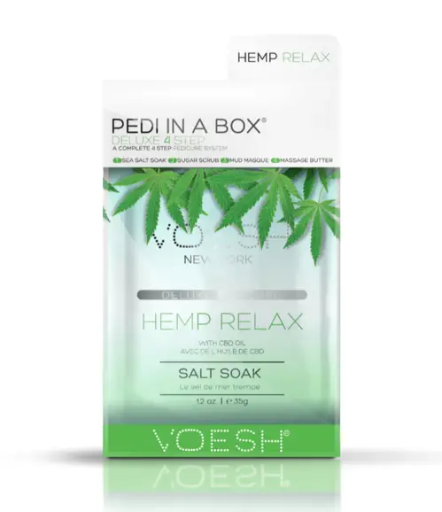 Voesh Pedi In A Box, Hemp Relax