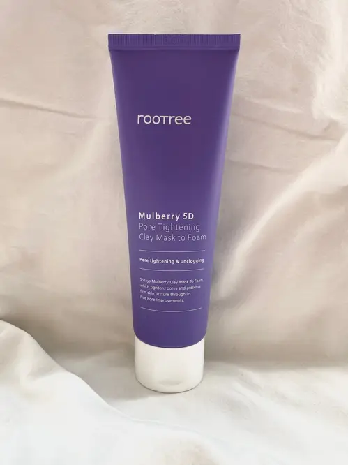 Rootree Mulberry 5D Pore Tigthening Clay Mask to Foam