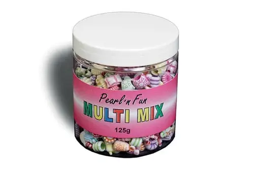 Pearl'n'fun Multi mix perler, 125g