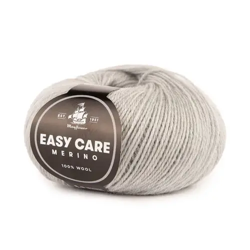 Mayflower Easy Care - 004 Cool Grey, Merinogarn, fra Mayflower