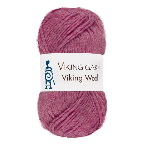 Viking Wool 561 Rosa, Uldgarn, fra Viking