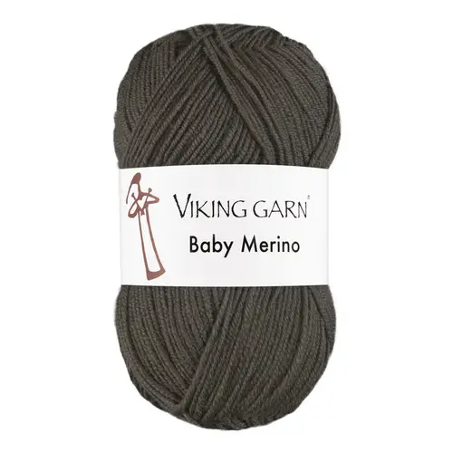 Viking Baby Merino - 233 Mosgrøn, Merinould, fra Viking