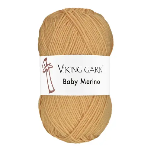 Viking Baby Merino - 246 Majsgul, Merinould, fra Viking