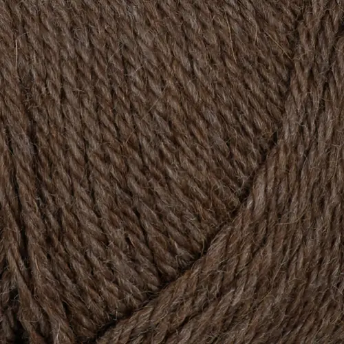 Viking Alpaca Storm 508 Brun, Alpacagarn/Merinogarn, fra Viking