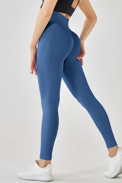 SHAPESHIFT scrunch leggings Navy - Small / Navy