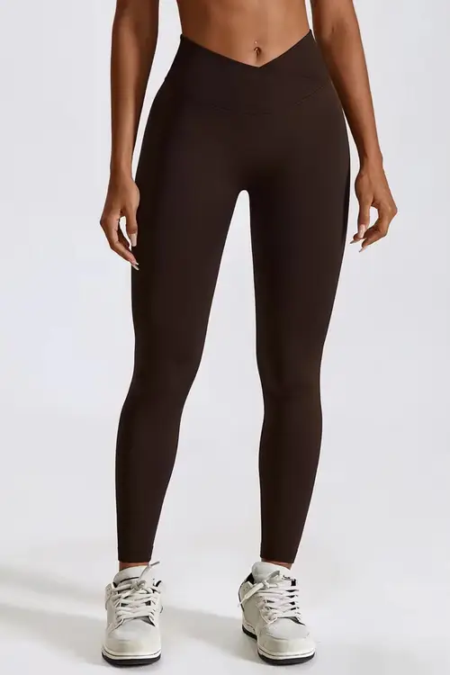 ZenCurve scrunch leggings Chocolate - Small / Chocolate