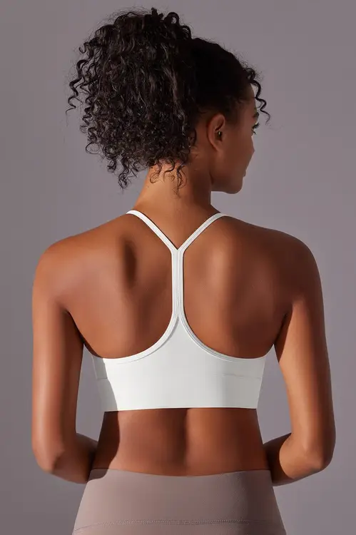 PureFlex Strappy Sports bh White - Small / White